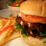 Gozila名物　和牛ハンバーガー